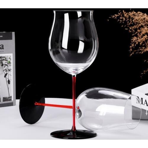 Crystal Glass Wine Cups Luxury Goblet Kitchen Drinking Glasses Bar Hotel Party Wedding Drinkware Creative Home Decor Accessories