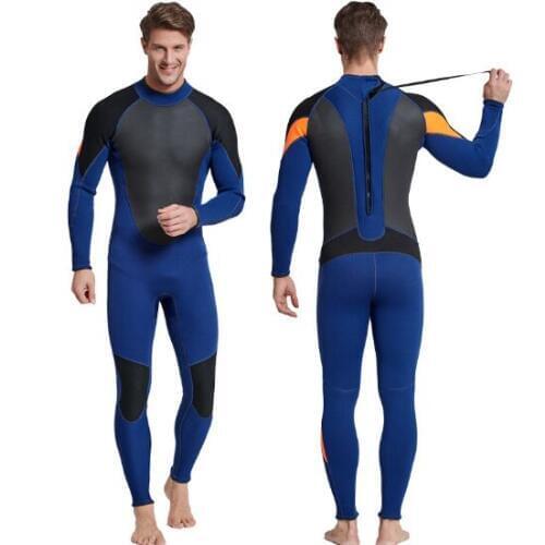 SBART 3MM Thick Material Cold-proof Couplet Thickened Diving Suit Cold-proof Winter Swimming Mens Swimming Suit