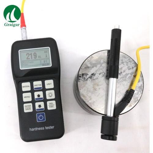 SHL-140 Portable Digital Leeb Hardness Tester Calibration the Indication Software Calibration Function