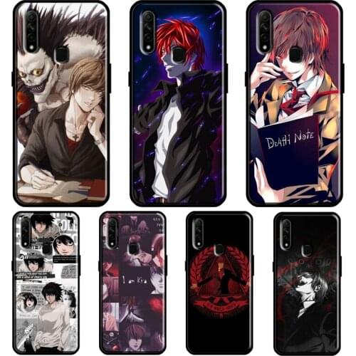 Light Yagami DEATH NOTE Case For OPPO A53 A31 2020 A5 A9 A15 A52 A72 A92 A1K A83 A91 A5S Find X3 Pro Reno 2Z Cover