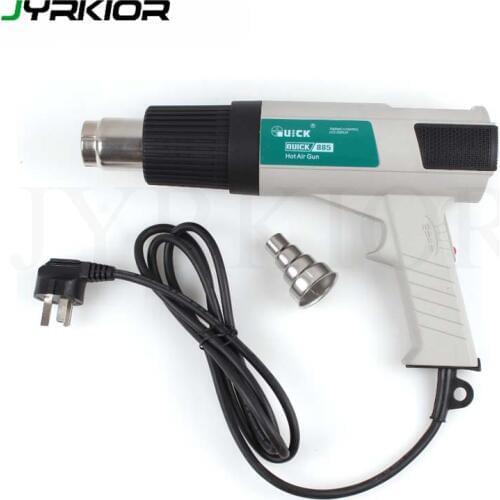 Jyrkior Quick 885 Thermostat Hot Air Gun Air Flow Adjustable Temperature Range Of 50 - 600 Degrees 220v SMD BGA Rework Station
