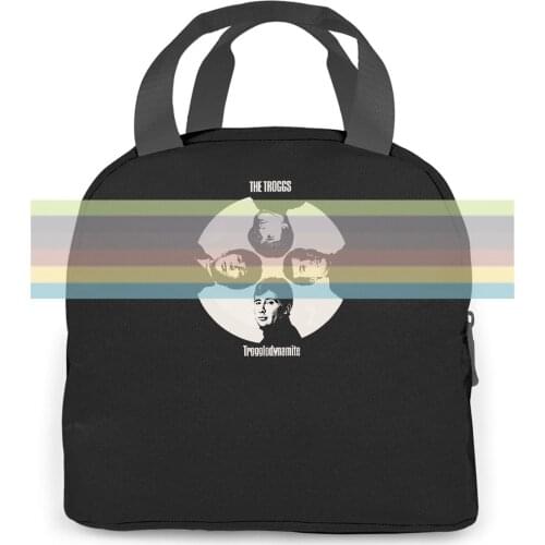 The Troggs Garage Rock Punk Rock Band Ten Feet Five Print Hot Cheap women men Portable insulated lunch bag adult