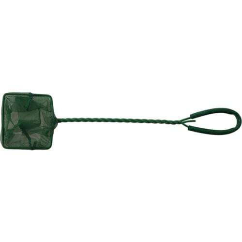 Green 7.5 cm x 6 cm nylon mesh for goldfish ornamental fish tank