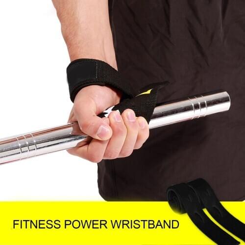 1 Pair Weightlifting Wristband Sport Professional Training Hand Bands Wrist Support Straps Wraps Guards For Gym Fitness