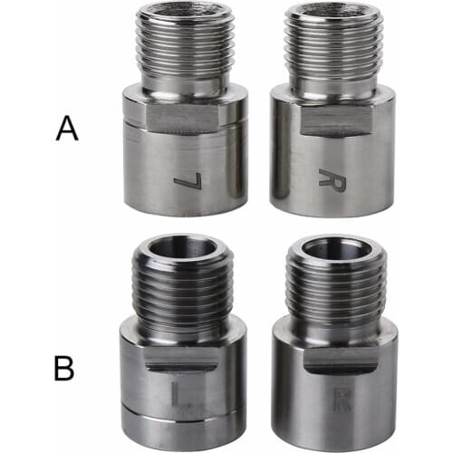 1Pair Steel Or Titanium Bike Pedal Extenders Bicycle Pedal Spacers For MTB Road 9/16 Inch Bike Pedal Adapters Spacers Bike Parts