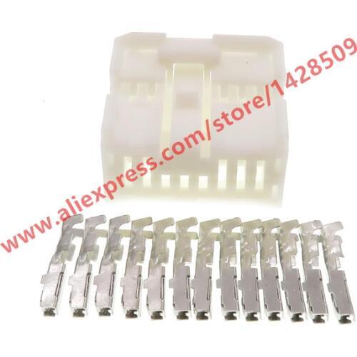 5 Sets 13 Pin Auto Rearview Mirror Adjustment Switch Wire Socket Car Electrical Connector For Honda CRV Crosstour