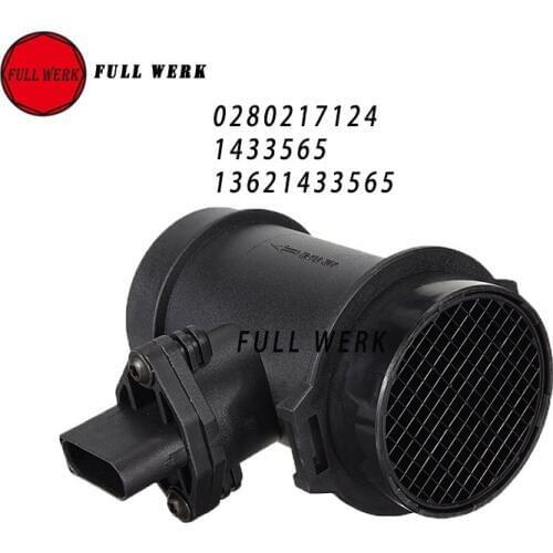 1pc Mass Air Flow Meter Sensor for BMW E36 E38 E46 316i 318i 740 Z3 0280217124 13621433565 1433565