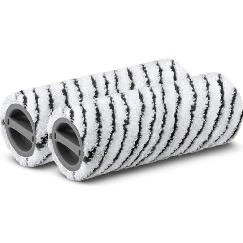 2pcs Stone Roller Brush Replacement Kit For Karcher FC3 FC3D FC5 FC5D Premium FC5 Main Brush Vacuum Cleaner Parts 150*60MM