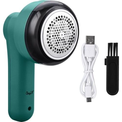 Electric Fabric Sweater Clothes Lint Trimmer USB Rechargeable Fuzz Pills Shaver Curtains Carpet Clothing Lint Pellet Cut Machine