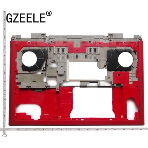 GZEELE New laptop Bottom base case lower cover For Dell Inspiron 15 7000 7567 7566 Red 05H2HJ