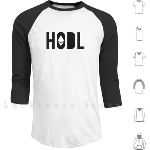 Hodl hoodies long sleeve Hodl Ethereum Blockchain Block Chain Bitcoin Eth Ether Ethtrader Cryptocurrency Crypto