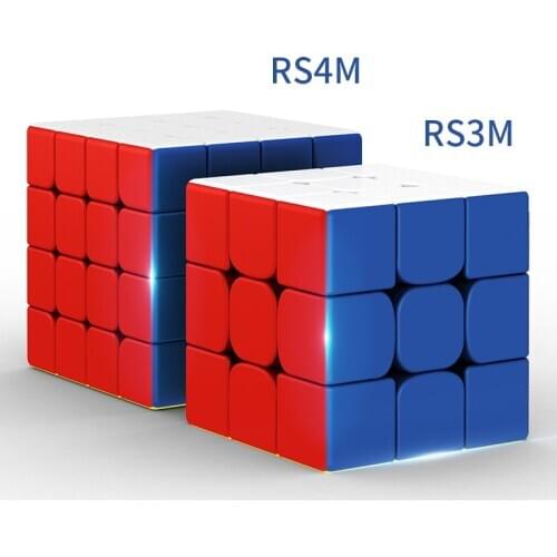 2020 MoYu RS4M 4x4 RS3M 3x3x3 Magnetic Cube RS3 M CubingClassroom Professional 3x3 Speed Cube MF3 RS3 M Puzzle baby kid Toys