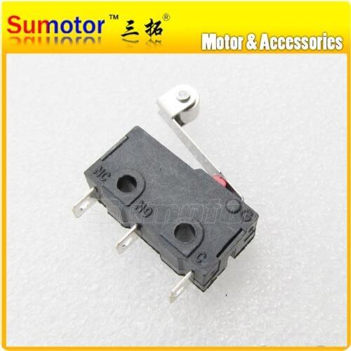 5A 250V miniature DC brush motor stroke limited switch, auto control ,DIY, education/experiment electric component
