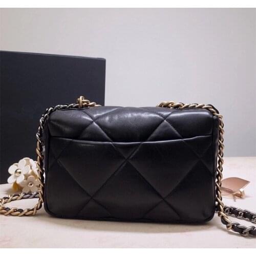 2020 New luxury handbags designer 19 bag women lambskin crossbody bag soft leather big tote purse brand chain shoulder bags