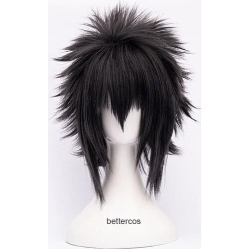 Game Final Fantasy XV Noctis Lucis Caelum Cosplay Wig Heat Resistant Synthetic Hair Men Women Party Wigs+Wig Cap
