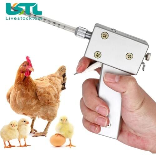 Poultry Chicken Artificial Insemination Gun Apparatus hv3n for Poultry Chicken with Continuous Insemination Gun Bird Tool kit