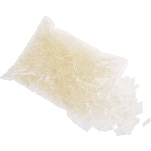 100PCS/Bag Standard Size 00#0#1# Empty Capsules Gelatin Clear Capsules Hollow Hard Gelatin Transparent Seperated Joined Capsules