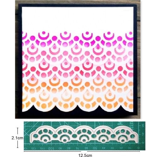 Craft Metal Cutting Dies die cut Lace Strip Frame Decoration Scrapbooking dies Paper Craft Knife Mould Blade Punch Stencils dies