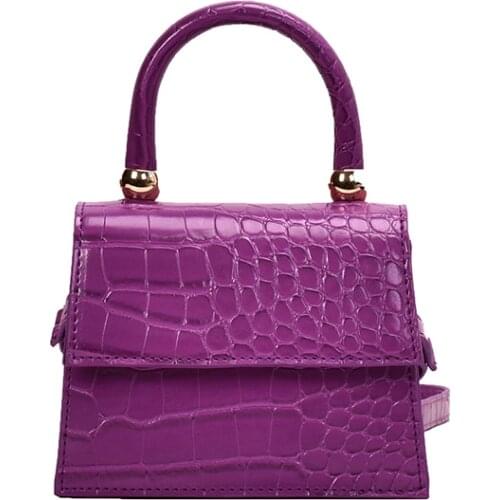 Shoulder Bags Simple Flap Bag Handbags Lady Travel Cross Body Bag Mini Stone Pattern Totes for Women 2021 Crossbody