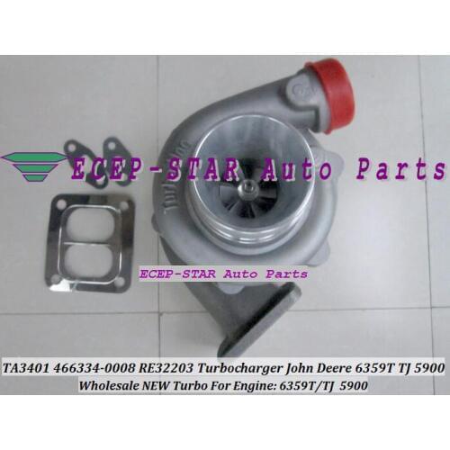 Free Ship TA3401 466334 466334-0006 466334-0007 RE26291 RE26120 Turbo For John Deere Tractor 6359T 6359TJ 5900 6414T 6.8L 6359