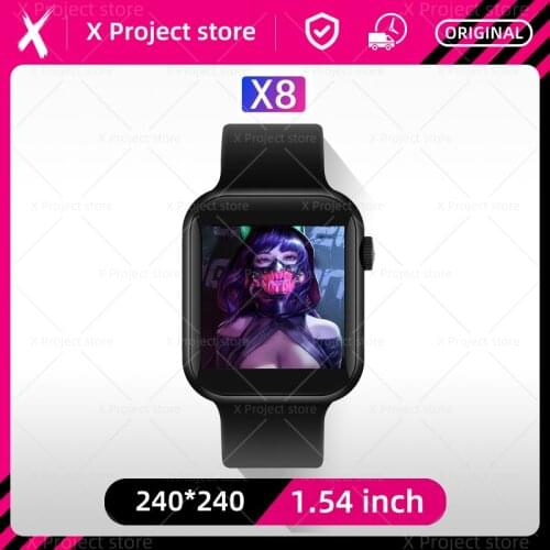 X8 Smartwatch Bluetooth IWO Smart Watch Men Fitness Bracelet heart rate Women Watches pk iwo 12 13 X6 X7 T500 G500 W46 T600 HW22