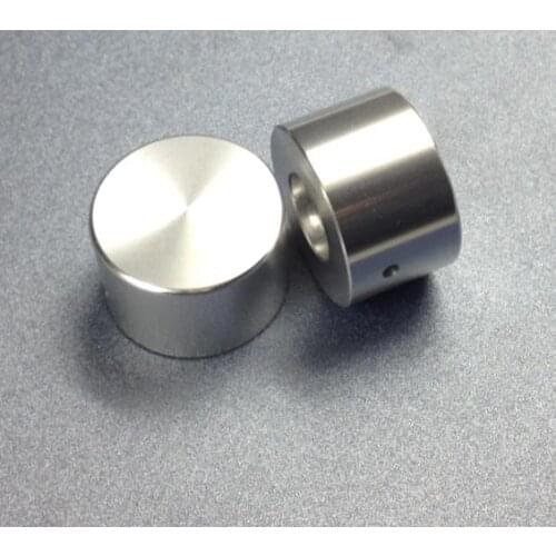 1pcs free shipping 38MM straight handle knob, HiFi accessories, aluminum amplifier knob 38B