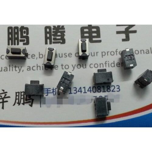 20PCS/lot Taiwan key switch touch switch patch switch 3.5*6*5 micro switch inner patch 2 feet reel