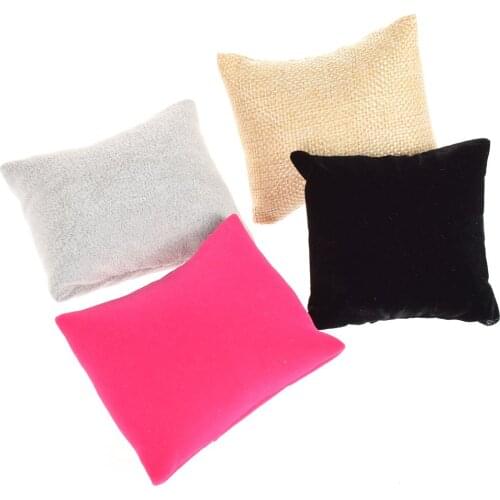 3pc Jewelry Watch Bracelet Bangle Pillow Display Holder Display Gift Jewelry Cushion For Cases Diy Accessories Wholesale 4 color
