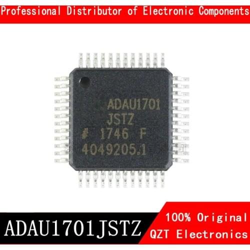5pcs/lot New original ADAU1701JSTZ QFP-48 ADAU1701 QFP48 audio processing chip