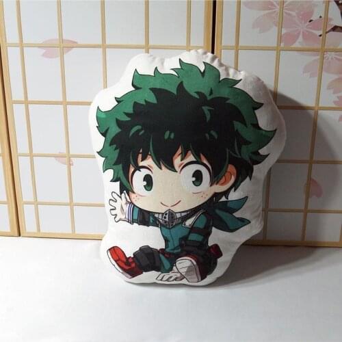 Anime My Hero Academia Plush Pillow Doll Midoriya Izuku Bakugou Katsuki Cosplay Cartoon Accessories Props