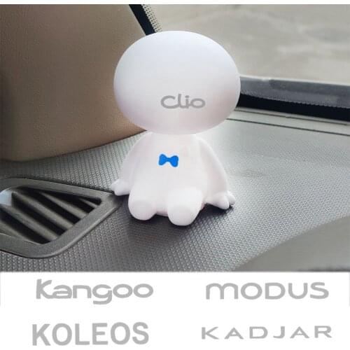 Car Cartoon Shaking Head Figure Car Ornaments Big Hero Doll Toy FOR Renault TRAFIC MEGANE KOLEOS ZOE FLUENCE CAPTUR Master