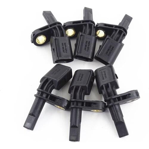 6 Pcs ABS Front Left Wheel Speed Sensor WHT 003 857 for A3 S3 Q3 TT Jetta Golf Passat Superb Octavia Toledo Altea WHT003857