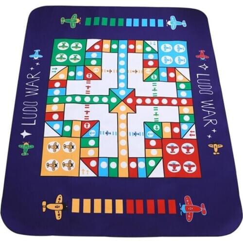 Baby Play Mat Infant Flying Chess Developing Mat Kids Rug Baby Gym Childrens Carpet Crawling Game Pad Parent-Child Toys Playmat
