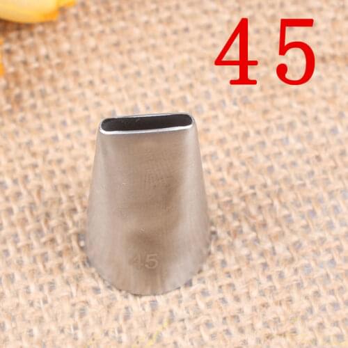 No. 45 304 Stainless Steel Mouth of Piping Device Baking Cake DIY Tool Small Number