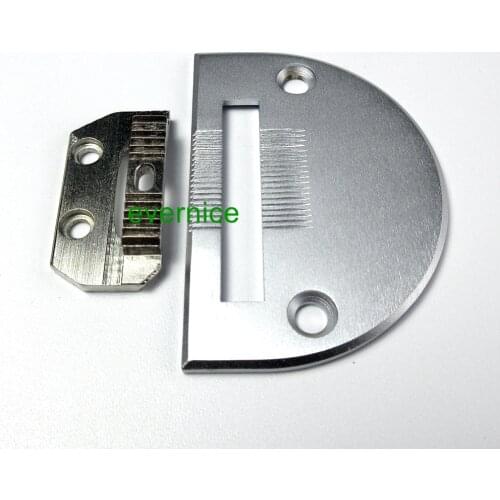 NEEDLE PLATE+FEED DOG for STH-8BLD, STH-8BL sewing machine #18030+18031