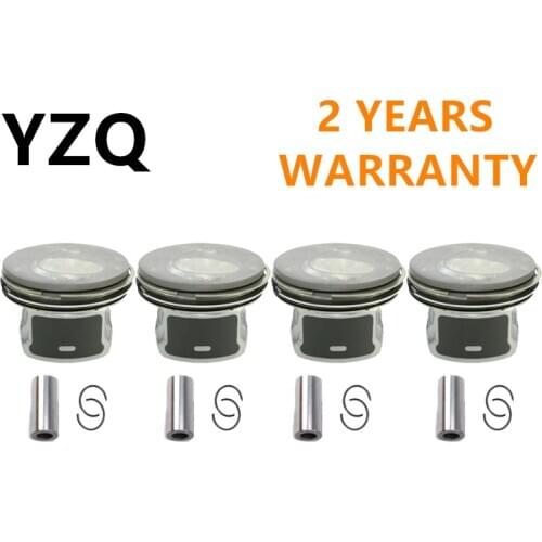 1.2T Φ19mm Engine Piston & Piston Ring Kit Set For VW Caddy Golf Plus Jetta For Audi A1 A3 03F107065A 03F198151D 71mm STD Size