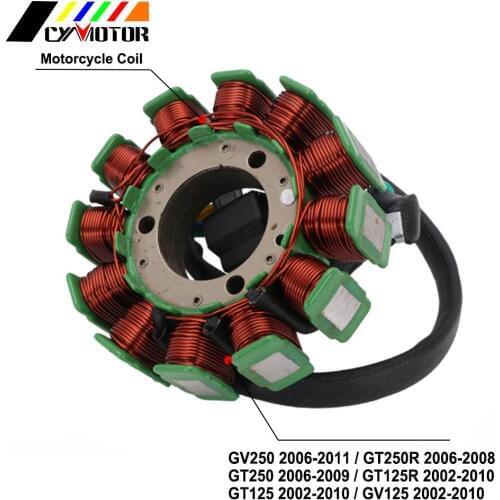 Motorcycle Magneto Engine Stator Generator Alternator Charging Coil Parts For HYOSUNG GV250 GT250R GT250 GT125R GT125 GV125