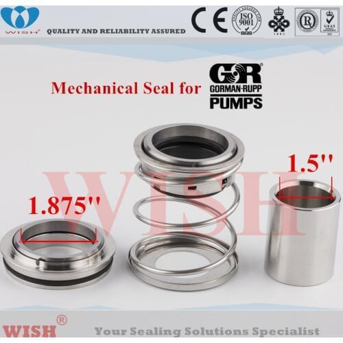 1.875 inch Cartridge Mechanical Seal for Gorman Rupp self priming Pump T8