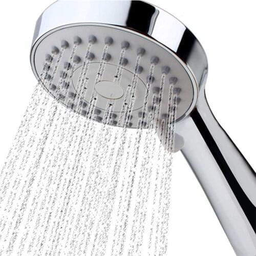 Pressurized Bath Shower Head High Pressure Adjustable 3 Modes Filter For Water Showerhead Bracket Hose Bathroom Accessories Set