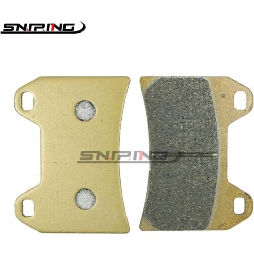 Motorcycle Front Brake Pads For YAMAHA FZ 400 1996 XJR 400 1995-1999 XJR 1300 1998-1999 XT 660 X Supermoto 2004-2016