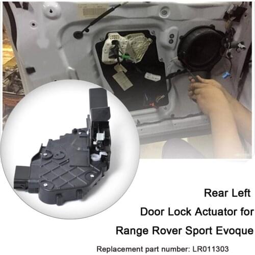 Door Lock Actuator, Rear Left Driver Side for Range Rover, OEM: LR011303