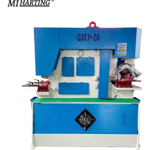 Q35Y-25 Hydraulic Iron Worker Angle Metal Cutting Machine