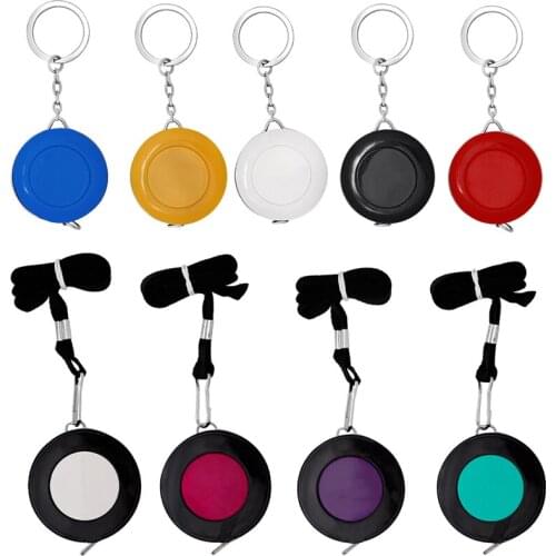 RORGETO Tape Measure Portable Hang Small Tape Measure 150 cm/60 inch Telescopic PU Tape for Children Height Ruler Measuring