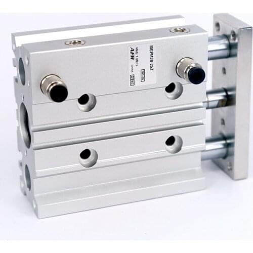 Air Cylinder MGPL/MGPM12/16-10/20/25Z/30Z/40Z/50Z/75Z/100Z Thin cylinder with rod Three axis three bar Pneumatic components