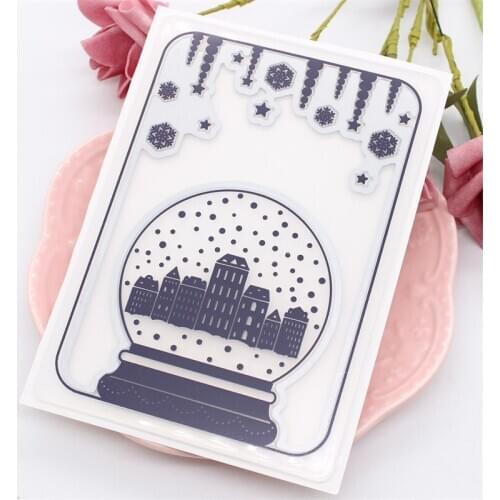 YPP CRAFT Merry Christmas Cutting Die and Embossed Folder Set DIY Scrapbook Paper Die / Card Decoration