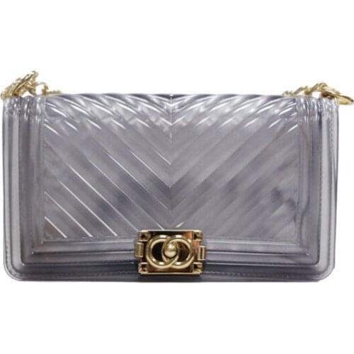 2021new Pattern Bags Hot Bag in Summer Women Handbags Rhombic Grid Ladies Large Capacity Jelly bag Solid Color lux