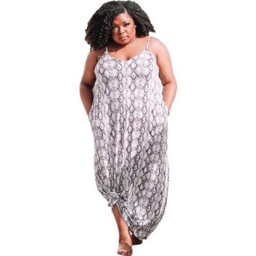 2021 Women Dress Plus Size Large Casual Sling O Neck Sleeveless Solid Highly Elastic 1XL-5XL Party Clubwear Sexy Clothing