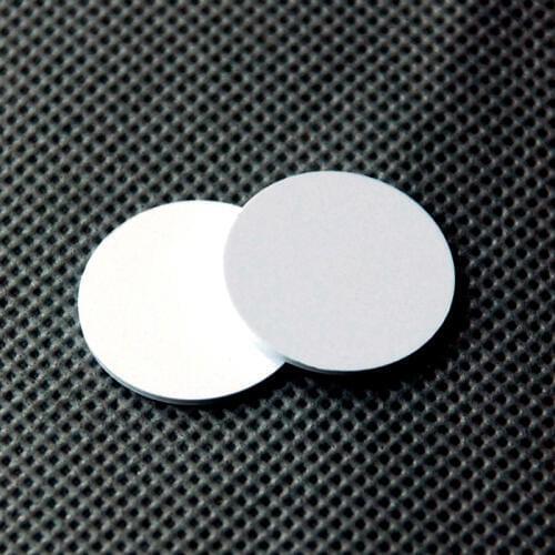 100pcs/Lot 25mm Diameter 13.56MHz RFID Smart IC NFC Tags With MF 1K S50 Chip Waterproof Rewritable PVC Coin Cards