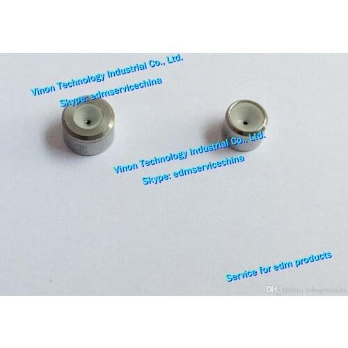 2pcs) d=0.155mm edm Wire Guide Set Upper & Lower 431.114,200431114,431.124,200431124,443.344,104433440 for ROBOFIL 240,290,640