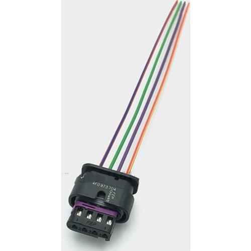 4F0 973 704 Car inlet pressure sensor plug connector with wire For Volkswagen Magotan CC new Passat For Audi A6L A4L Q5 A5